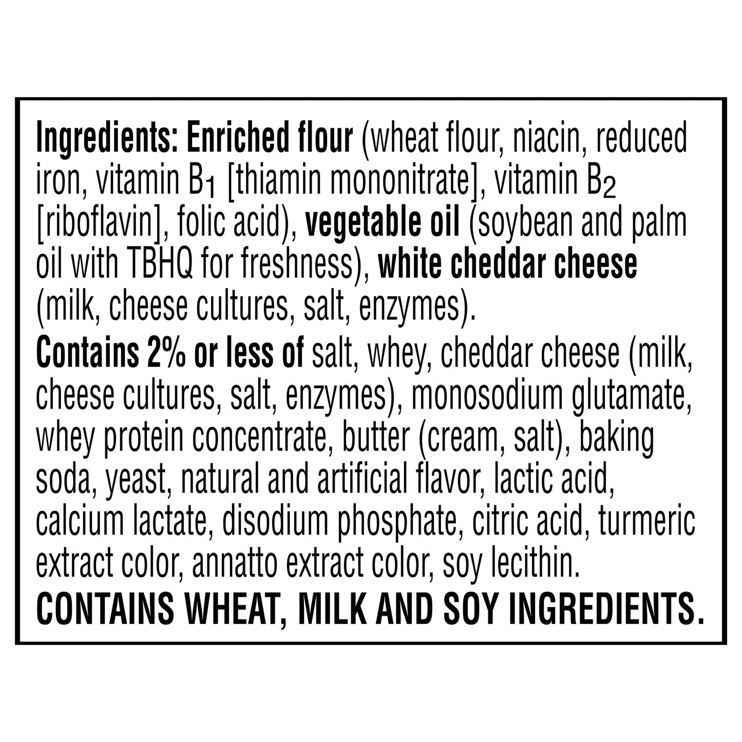 Cheez-It White Cheddar Baked Snack Crackers 12.4 oz