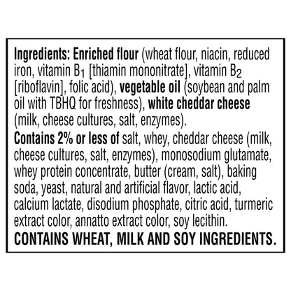 Cheez-It White Cheddar Baked Snack Crackers 12.4 oz