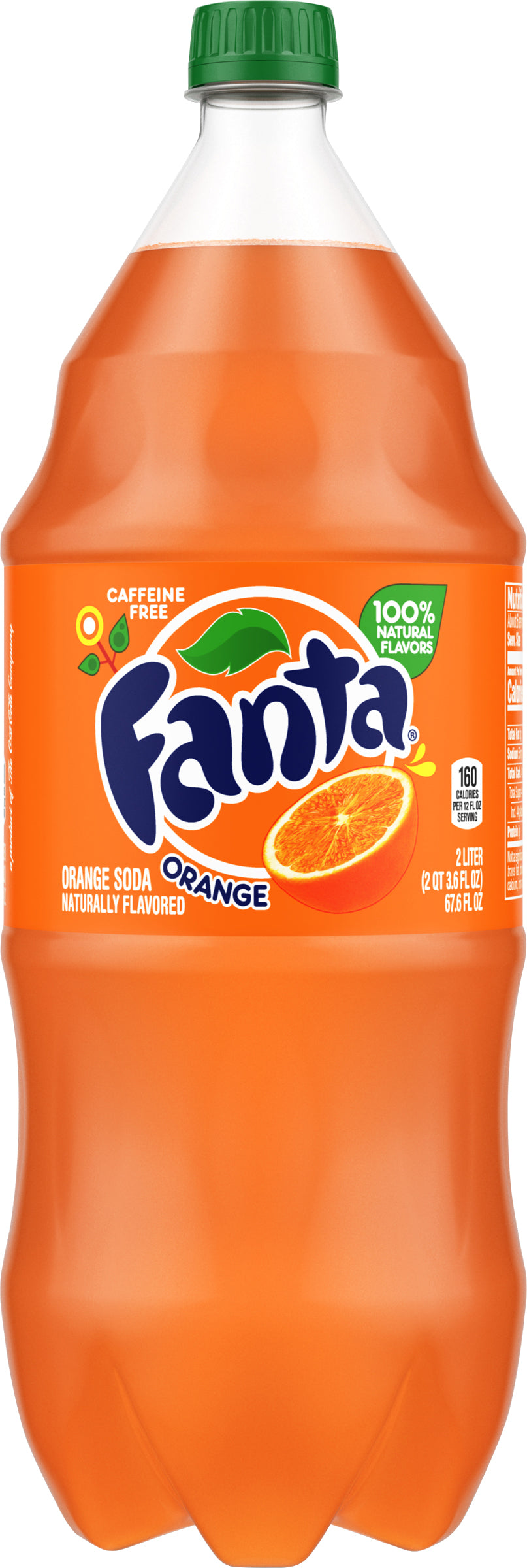 Fanta Orange Soda Bottle, 2 Liters