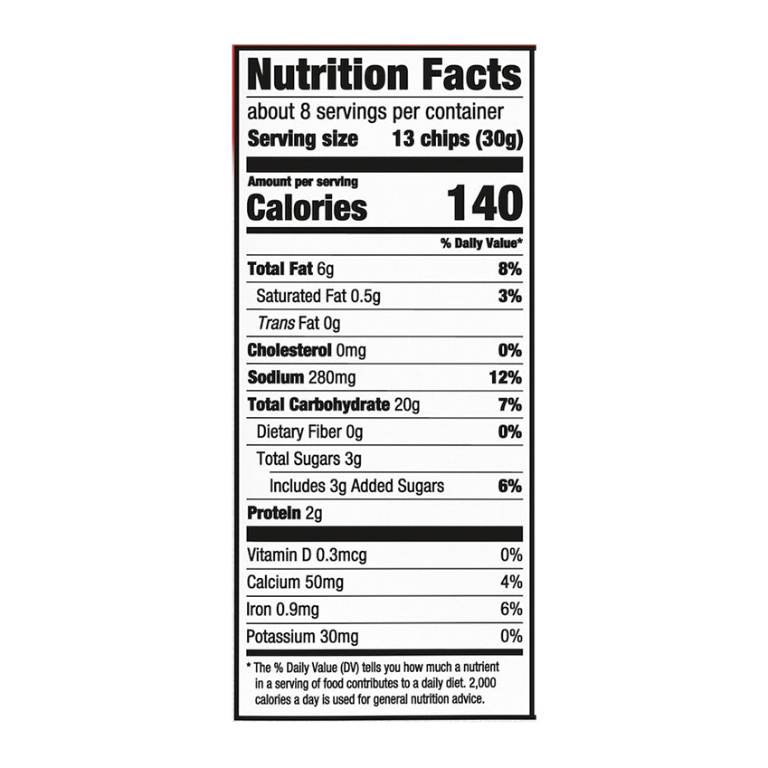 Ritz Sour Cream & Onion Toasted Chips 8.1 oz