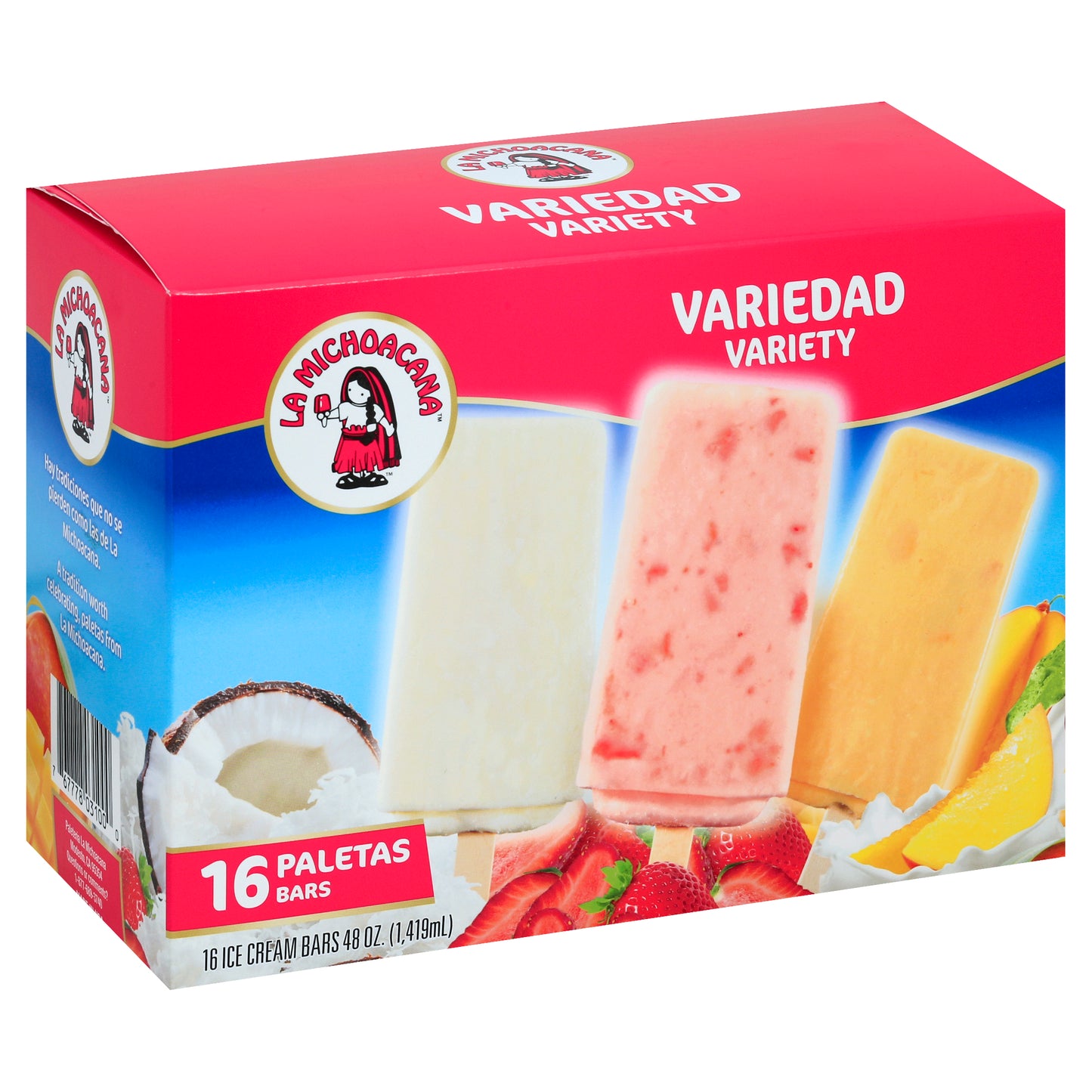 La Michoacana Ice Cream Bars 16 ea