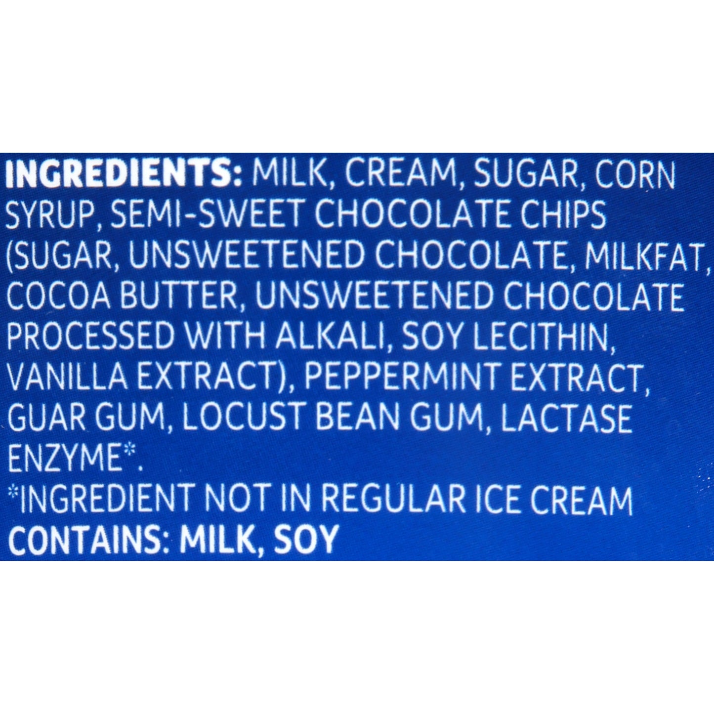 Lactaid® Mint Chocolate Chip 100% Lactose Free Ice Cream 1 qt. Tub