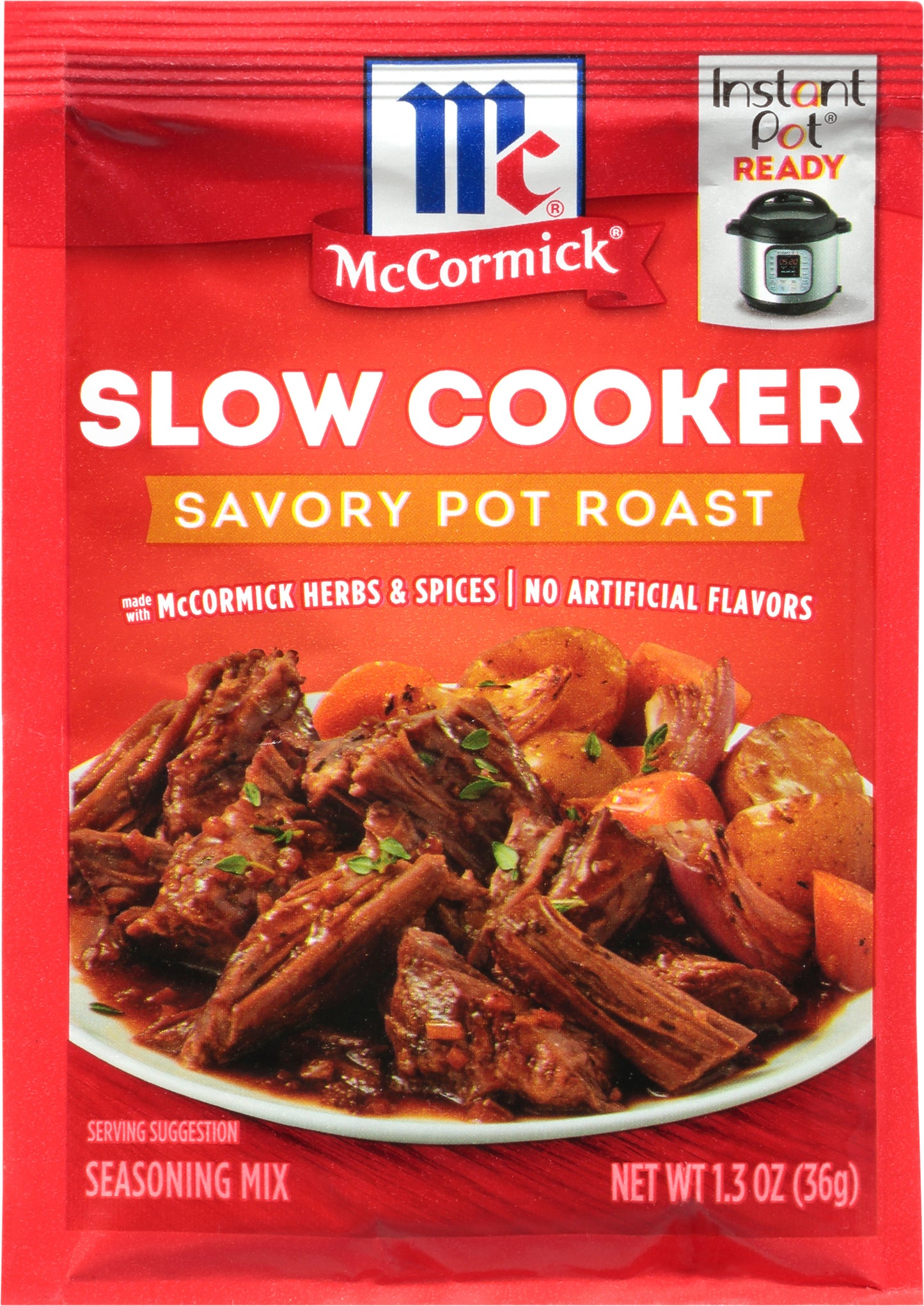 McCormick Slow Cooker Savory Pot Roast Seasoning Mix 1.3 oz
