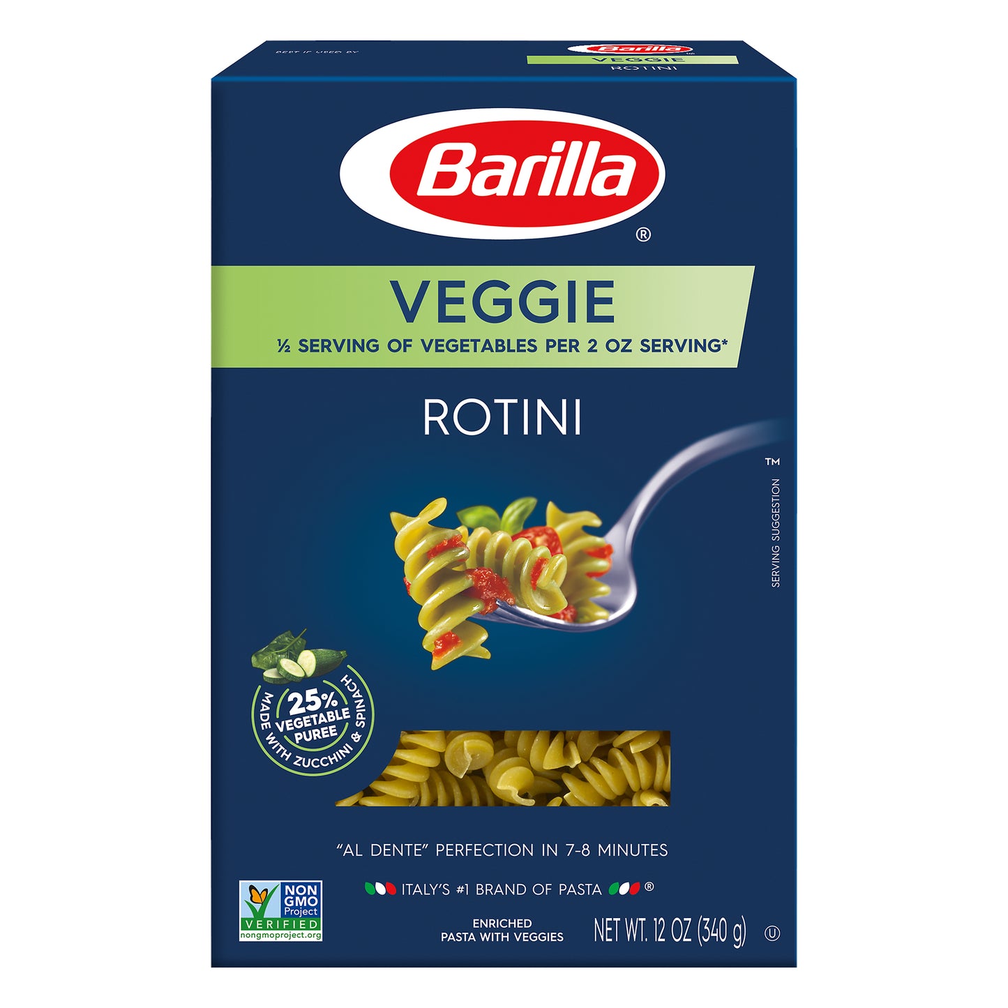 Barilla® Veggie Rotini Pasta 12 oz. Box