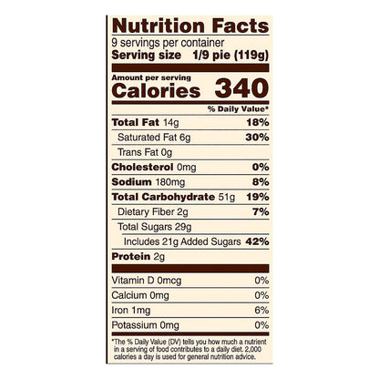 Marie Callender's Dutch Apple Pie 38 oz