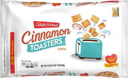 Malt O Meal Super Size Cinnamon Toasters Cereal 33 oz