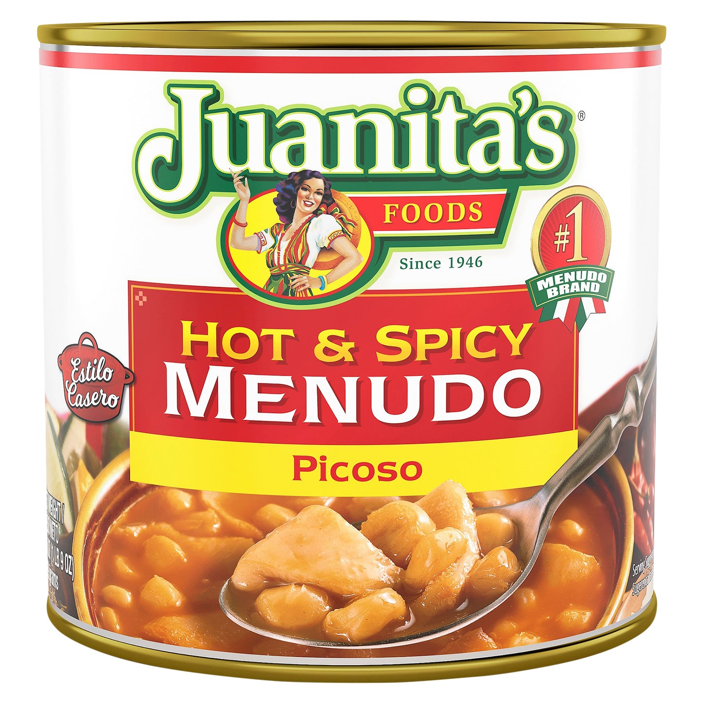 Juanita's Picoso Hot & Spicy Menudo 25 oz