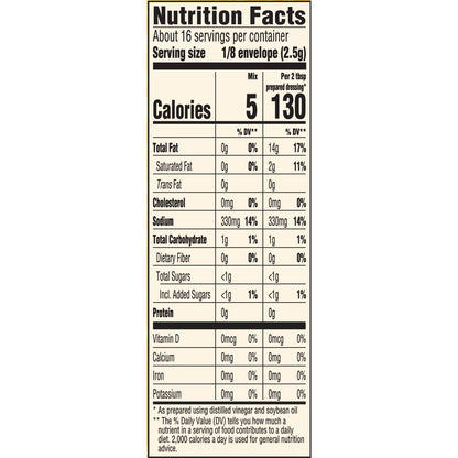 Good Seasons Italian Dry Salad Dressing and Recipe Mix, 2 ct - Packets