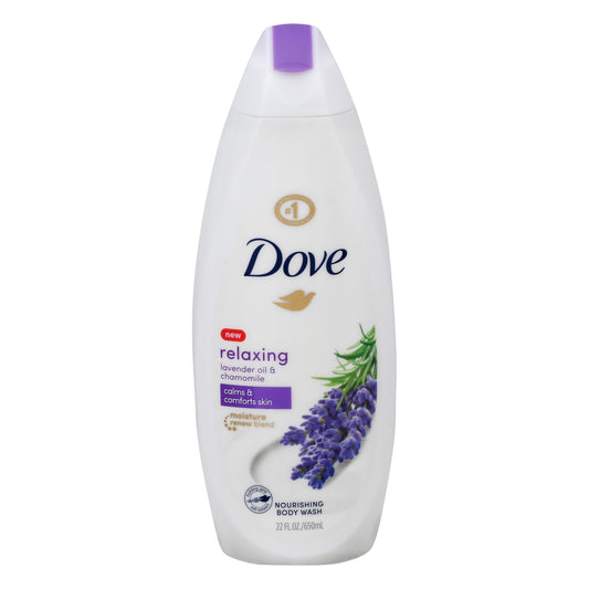 Dove Relaxing Lavender Oil & Chamomile Nourishing Body Wash 22 fl oz
