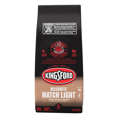 Kingsford Match Light Mesquite Instant Charcoal Briquets 8 lb