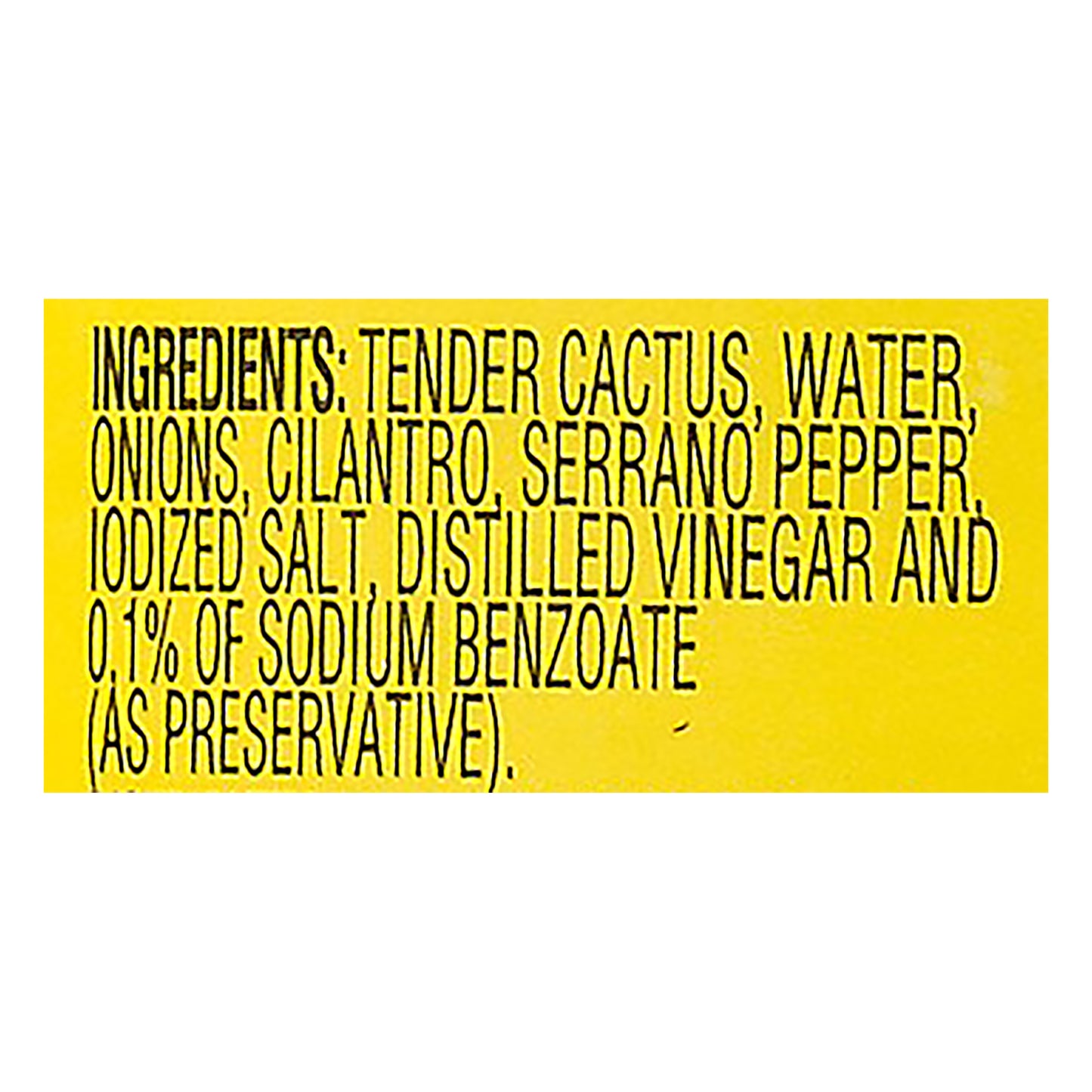 Dona Maria Nopalitos Tender Cactus 15 oz