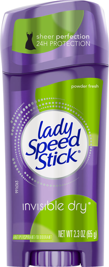 Lady Speed Stick Lady Invisible Dry Powder Fresh Antiperspirant Deodorant 2.3 oz