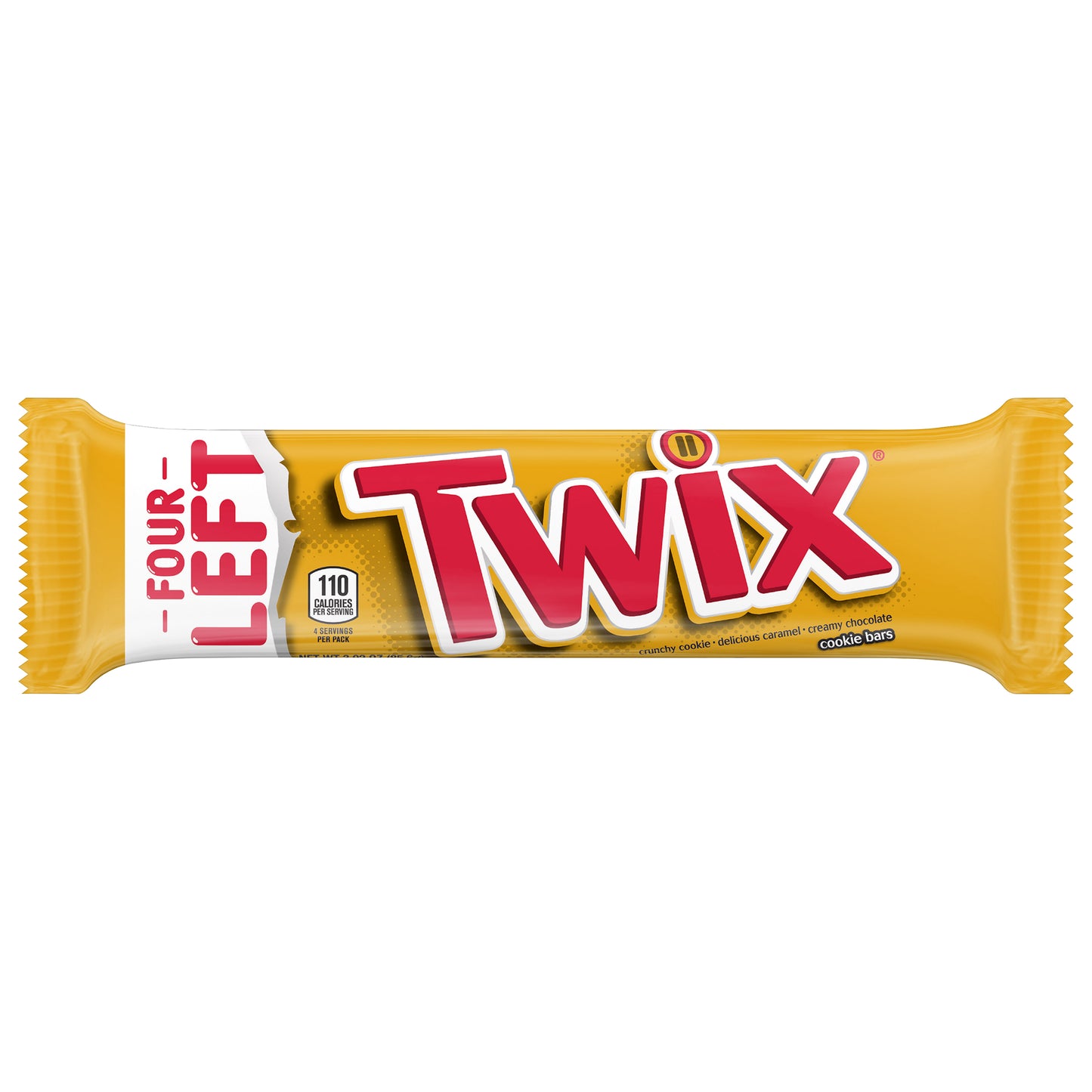 Twix Four Left Cookie Bars 3.02 oz