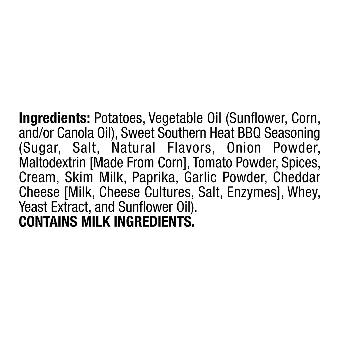 Lay's Sweet Southern Heat Barbecue Flavored Potato Chips 7.75 oz