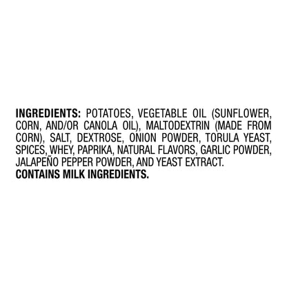 Lay's Kettle Cooked Jalapeno Flavored Potato Chips 2.5 oz
