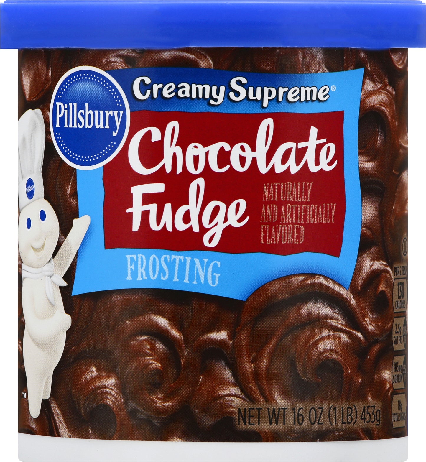 Pillsbury Creamy Supreme Chocolate Fudge Frosting 16 oz
