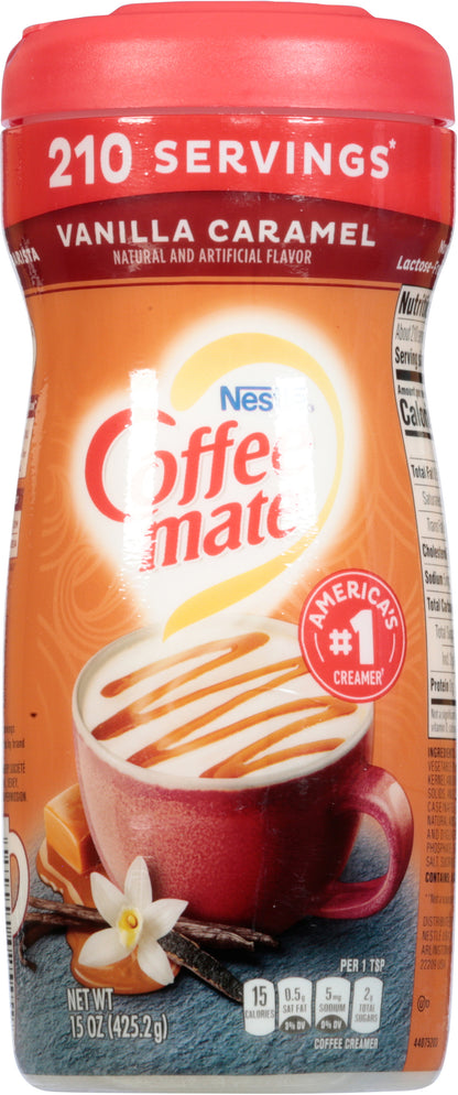Coffee-Mate Vanilla Caramel Coffee Creamer 15 oz