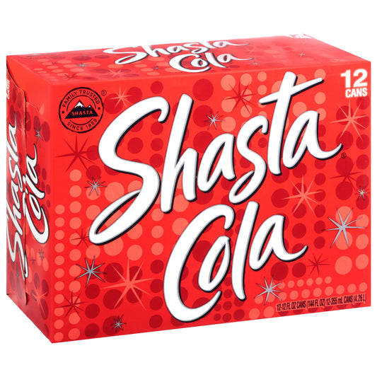 Shasta Cola 12 - 12 fl oz Cans