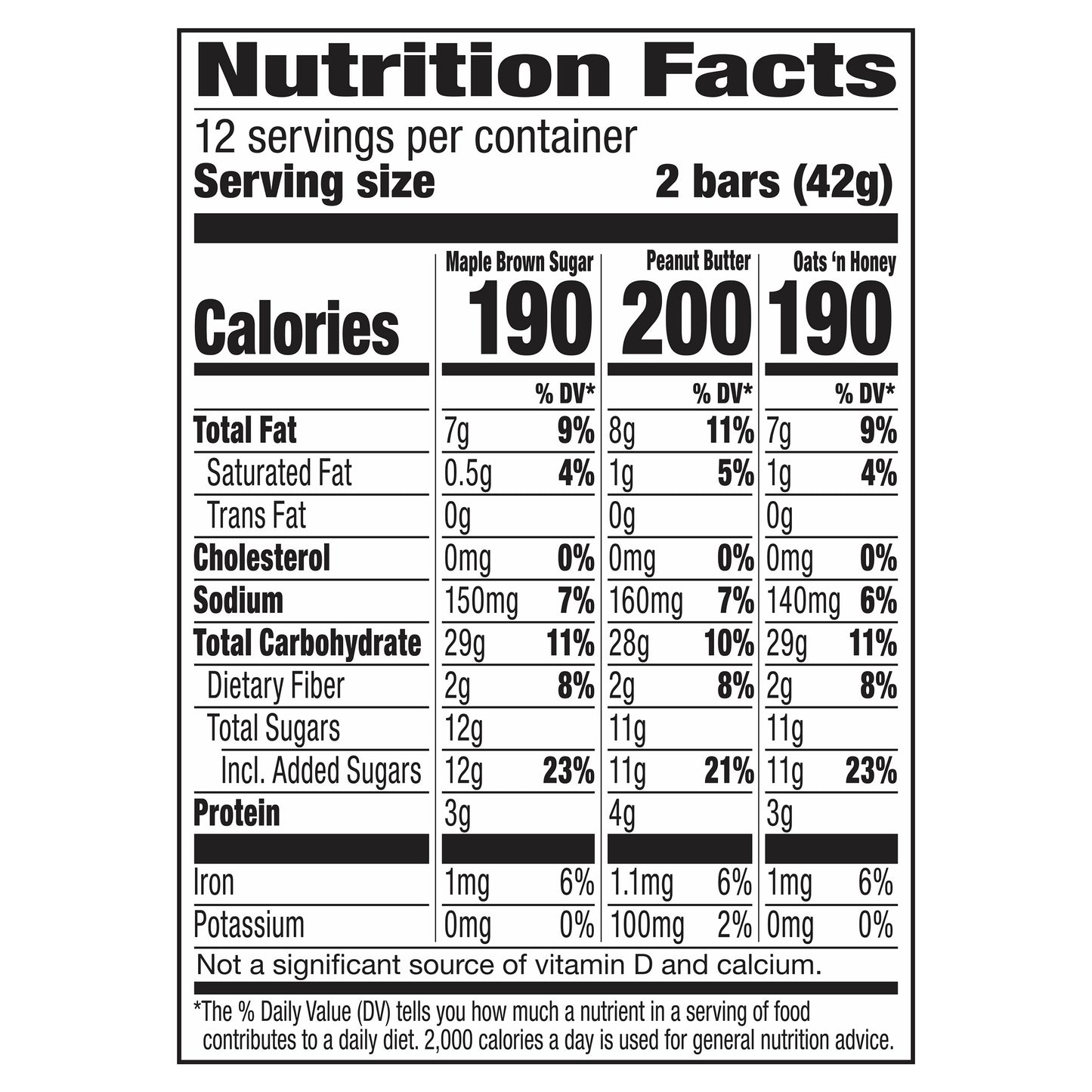 Nature Valley Crunchy Granola Bar, Variety Pack, 24 Bars, 17.88 oz