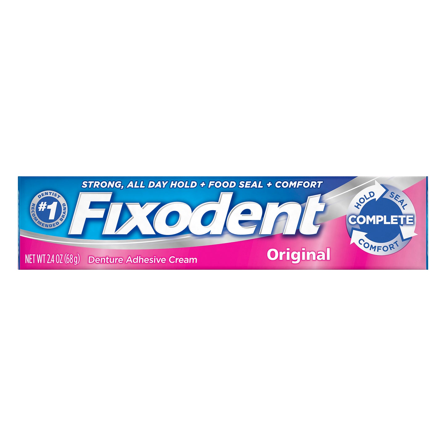 Fixodent Denture Original Adhesive Cream 2.4 oz