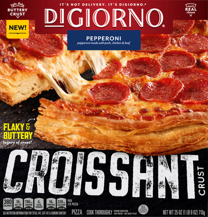 Digiorno Croissant Crust Pepperoni Pizza 25 oz Box