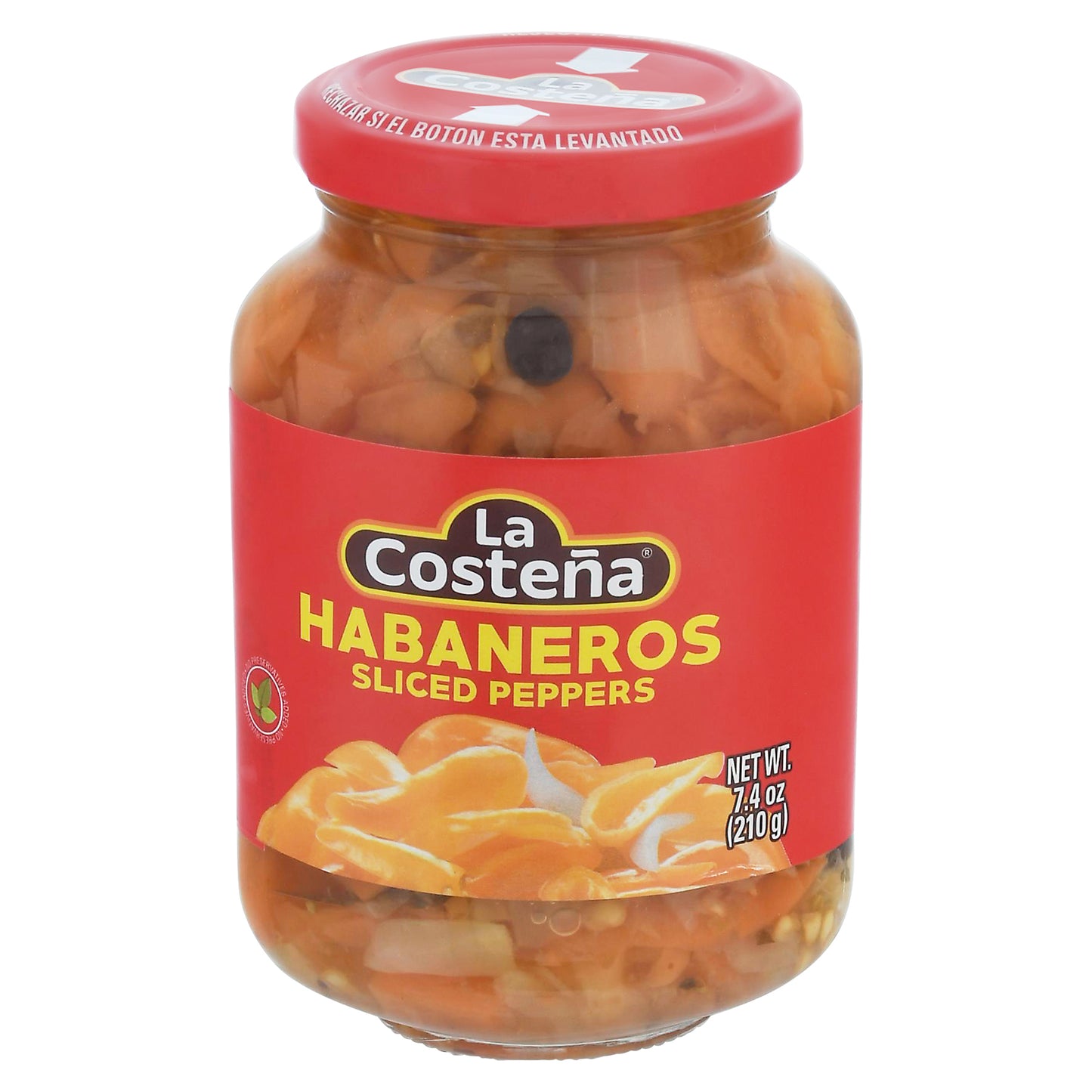 La Costena Habaneros Sliced Peppers 7.4 oz