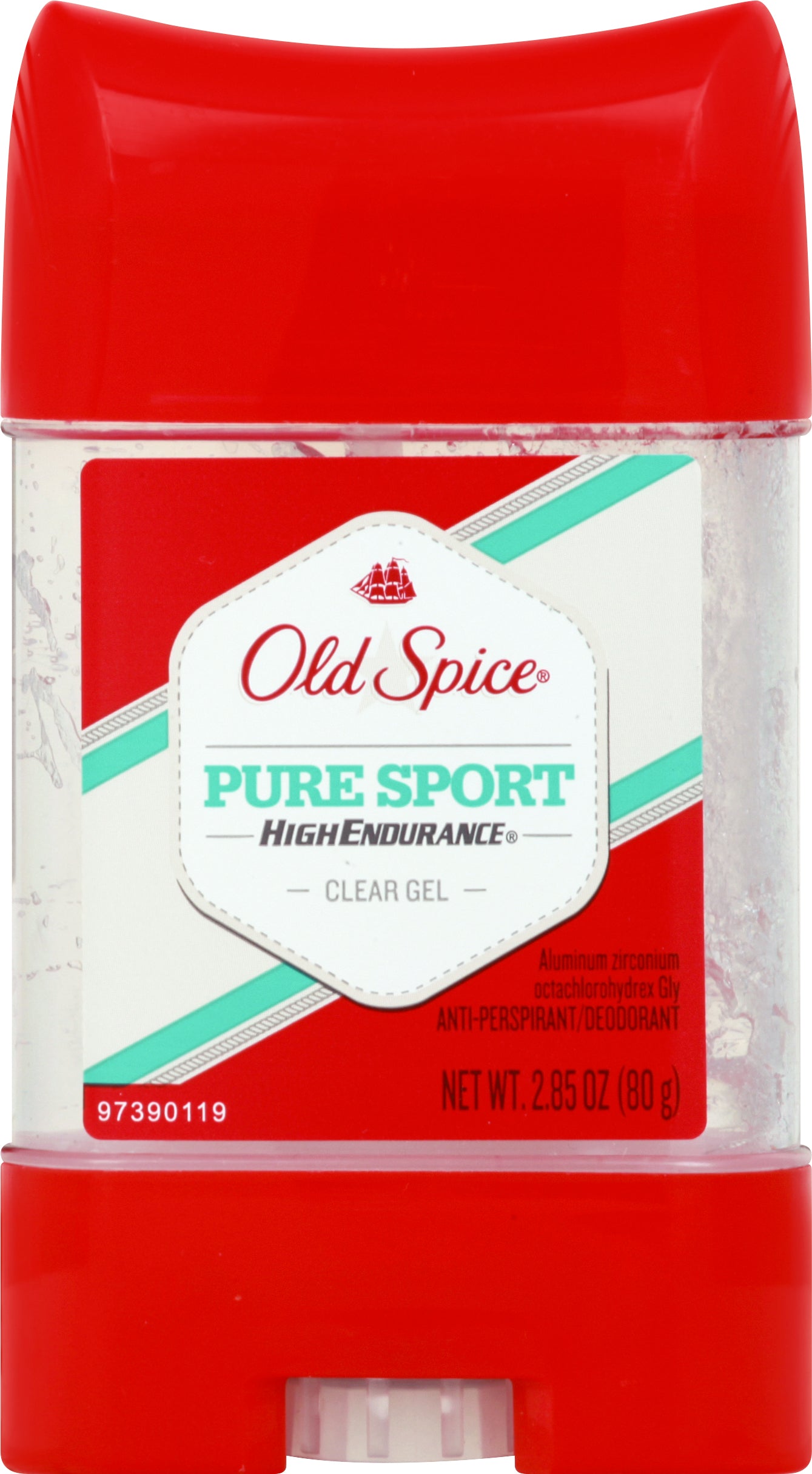 Old Spice High Endurance Clear Gel Pure Sport Anti-Perspirant/Deodorant 2.85 oz