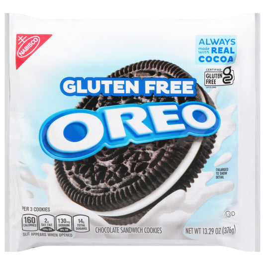 Oreo Gluten Free Chocolate Sandwich Cookies 13.29 oz