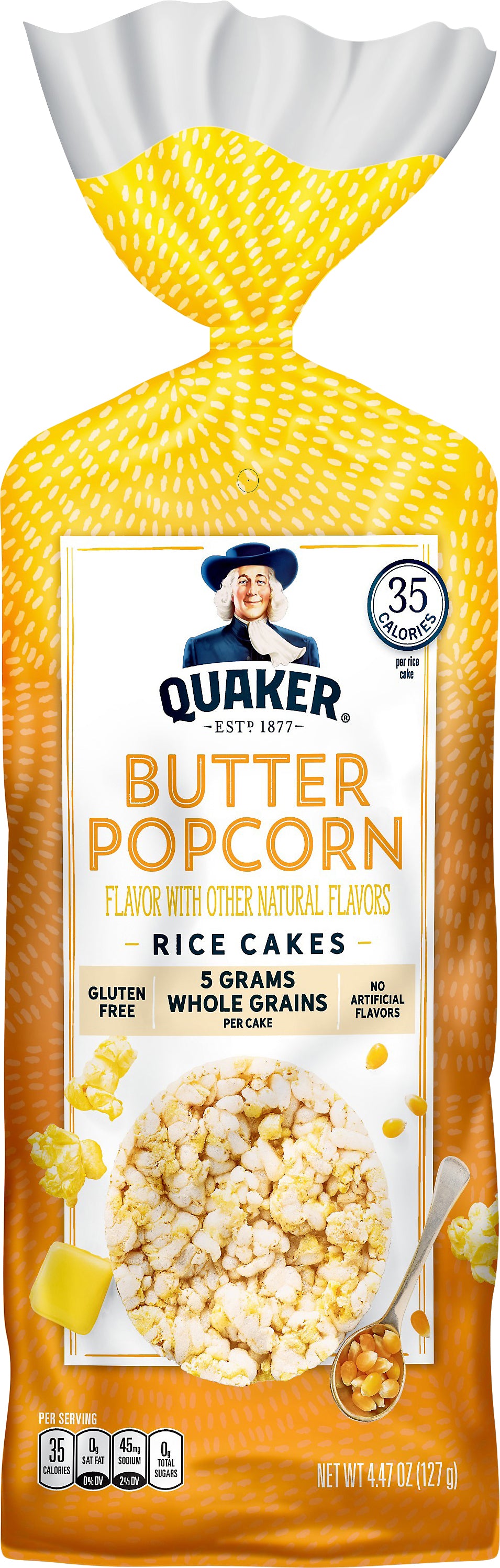 Quaker Butter Popcorn Rice Cakes 4.47 oz