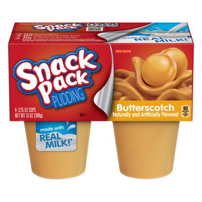 Snack Pack Butterscotch Pudding 4 ea