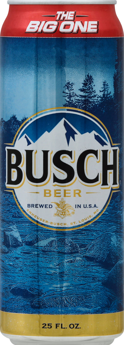 Busch Beer 25 oz