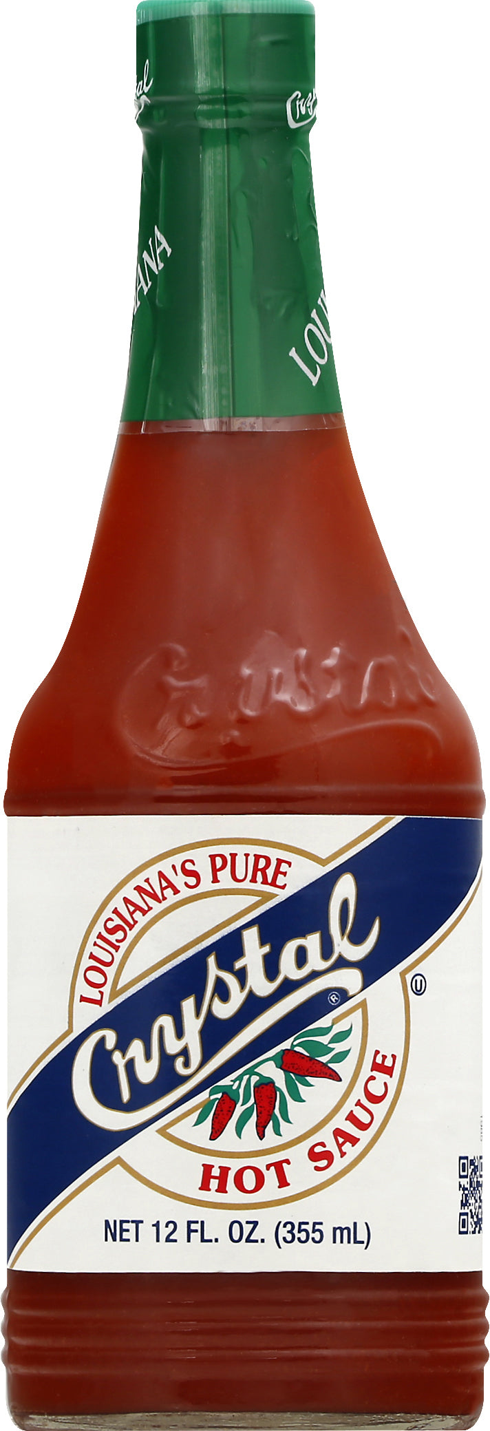 Crystal Louisiana's Pure Hot Sauce 12 oz