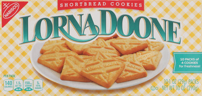 Lorna Doone 10 Pack Shortbread Cookies 10-1 oz Packs