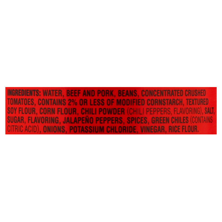 Hormel Hot with Beans Chili 15 oz