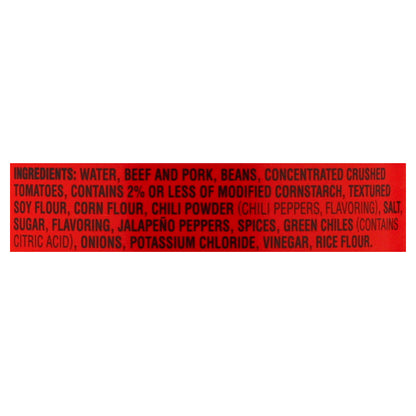 Hormel Hot with Beans Chili 15 oz