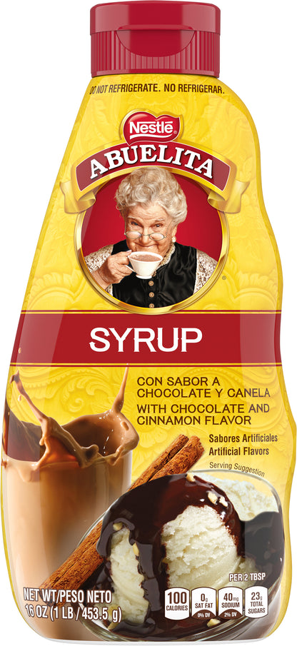 Abuelita With Chocolate and Cinnamon Flavor Syrup 16 oz