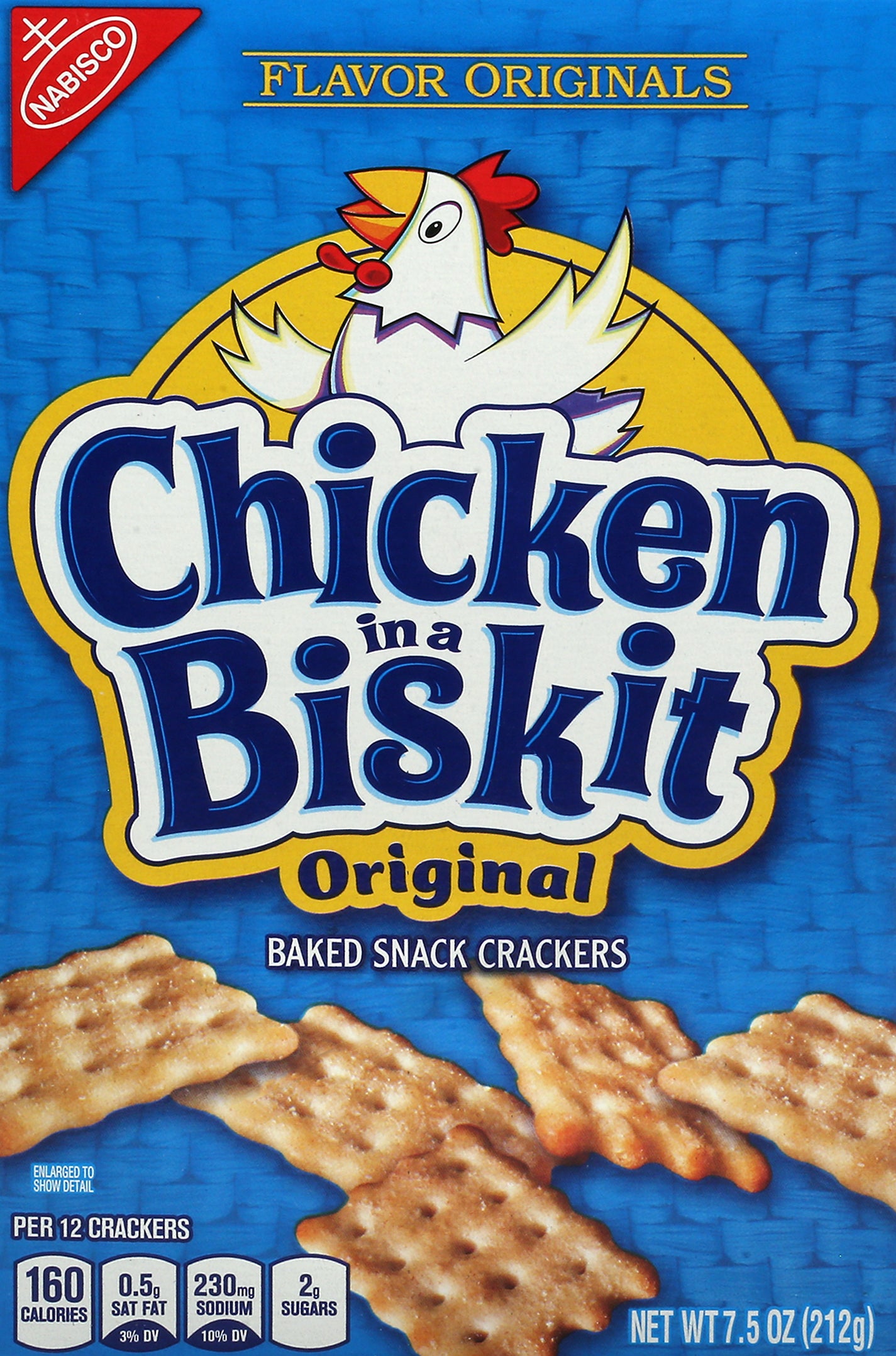 Nabisco Baked Original Snack Crackers 7.5 oz