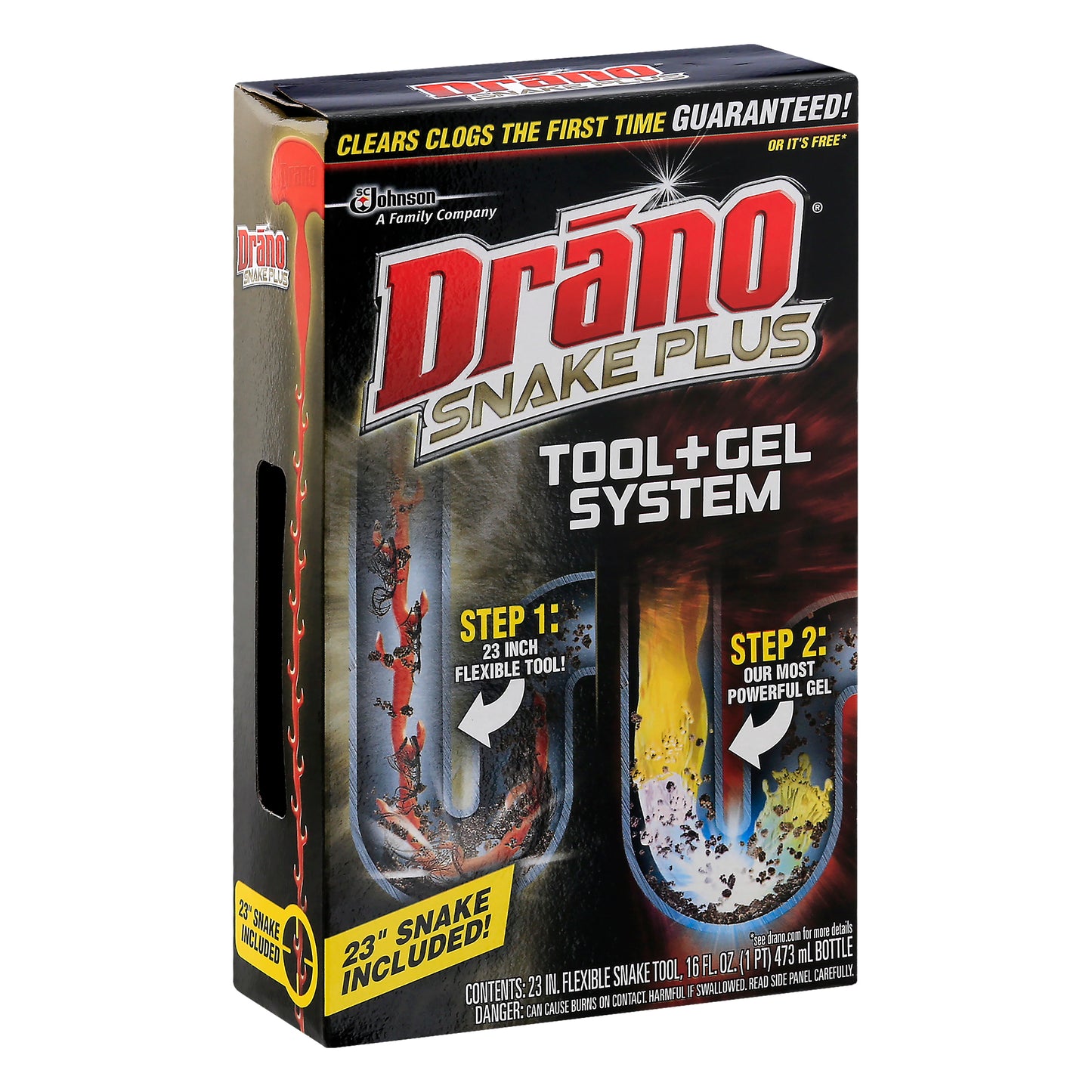Drano Snake Plus Tool+Gel System 1 ea