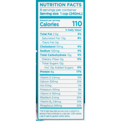 Lactaid® 1% Lowfat Milk 0.5 gal. Carton