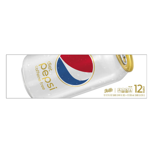 Pepsi Caffeine Free Diet Cola 12 ea