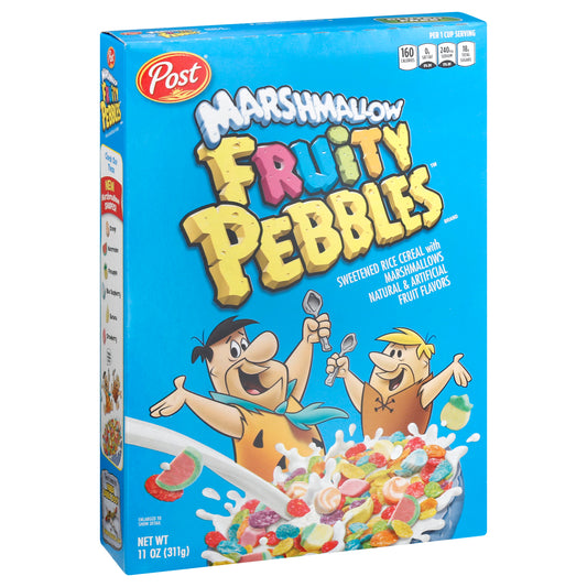 Fruity Pebbles Marshmallows Cereal 11 oz