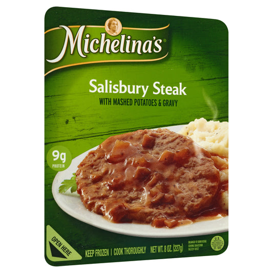 Michelina's Salisbury Steak 8 oz