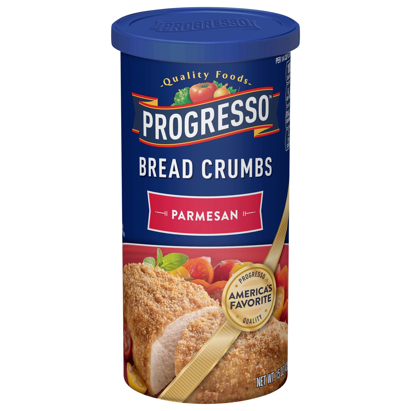 Progresso Quality Foods, Parmesan Breadcrumbs, 15 oz