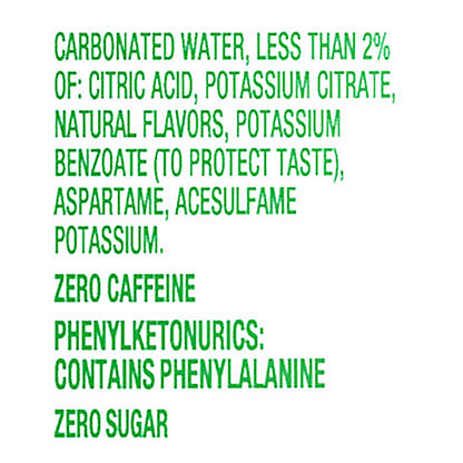 Sprite Zero Sugar Lemon-Lime Soda 2 lt