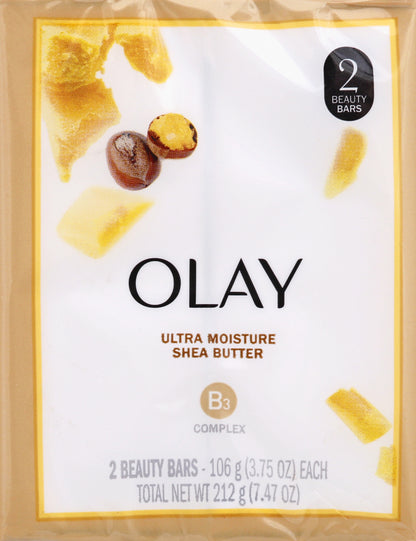 Olay Ultra Moisture Shea Butter Beauty Bars 2 ea