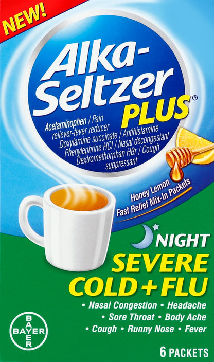 Alka-Seltzer Plus Severe Cold + Flu 6 ea