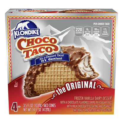 Klondike The Original Choco Taco 4 ea