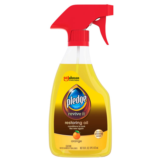 Pledge Revive It Restoring Oil Orange Furniture Spray 16 fl oz