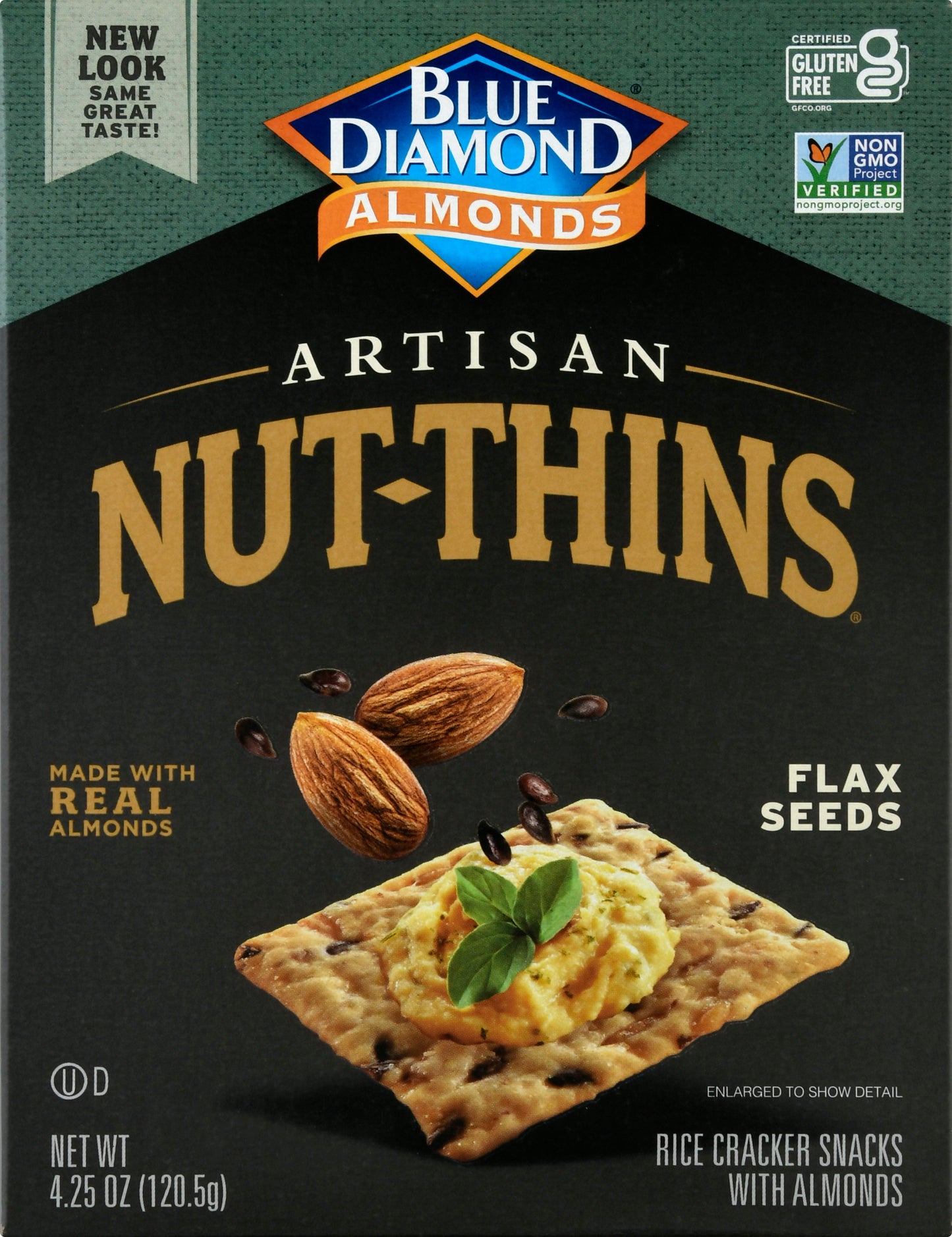 Nut-Thins Flax Seeds Rice Cracker 4.25 oz