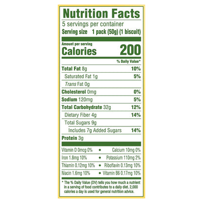 belVita Soft Baked Banana Bread Breakfast Biscuits 1.76 oz 5 Packs ea Box